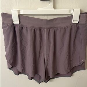 Women's Lululemon Purple Running Shorts